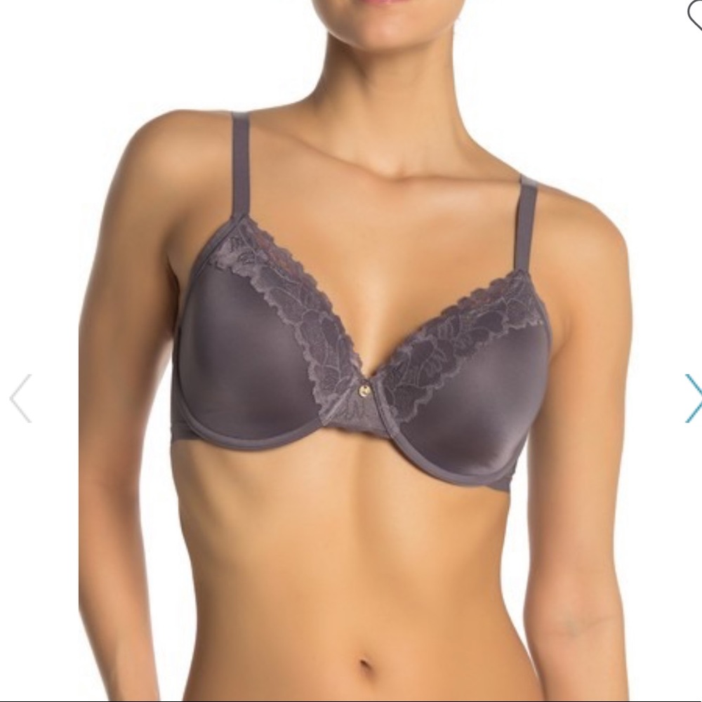 Natori Refined Contour Underwire Bra - Gunmetal